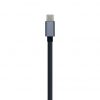 Hub USB Tipo-C Aisens A109-0396/ 3xUSB/ 1xRJ45/ Gris