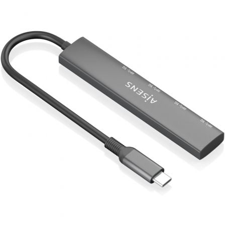 Hub USB Tipo-C 3.0 Aisens A106-0540/ 4xUSB