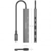Docking USB Tipo-C Aisens ASUC-5P022-GR/ 1xHDMI/ 2xUSB/ 1xUSB Tipo-C/ 1xUSB Tipo-C PD/ Gris