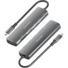 Docking USB Tipo-C Aisens ASUC-7P026-GR/ 1xHDMI/ 2xUSB/ 1xUSB Tipo-C / 1xUSB Tipo-C PD/ 1xLector Tarjetas/ Gris