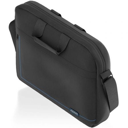 Maletín Aisens ASBG-BC022-BK para Portátiles hasta 15.6"/ Negro
