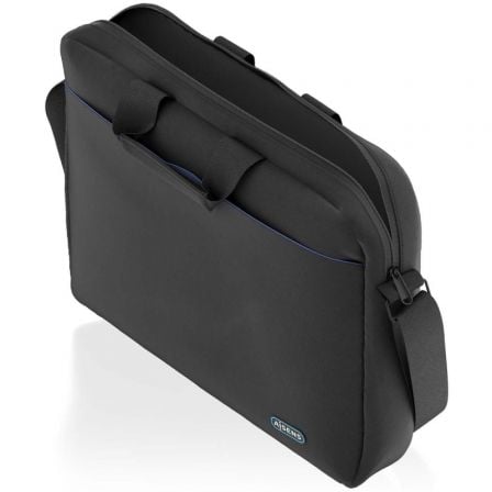 Maletín Aisens ASBG-BC024-BK para Portátiles hasta 15.6"/ Negro