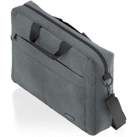 Maletín Aisens ASBG-BC025-GR para Portátiles hasta 15.6"/ Gris