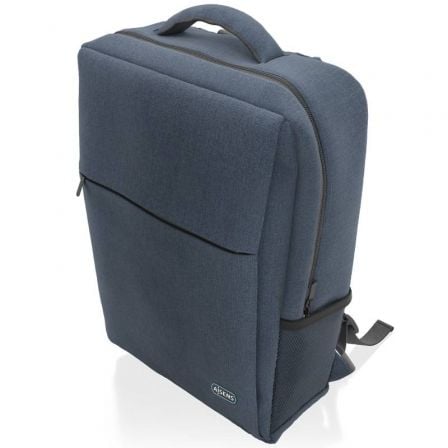 Mochila Aisens ASBG-BP082-BL para Portátiles hasta 17"/ Azul