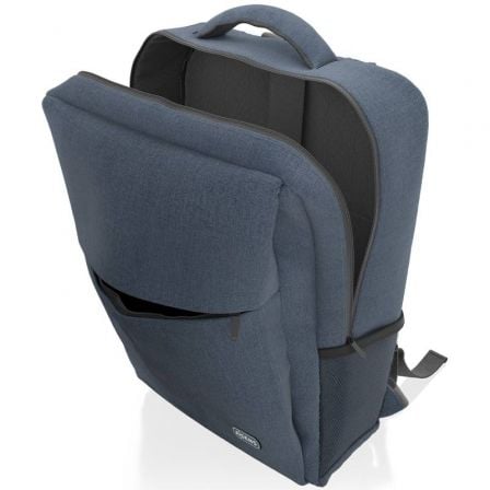 Mochila Aisens ASBG-BP082-BL para Portátiles hasta 17"/ Azul