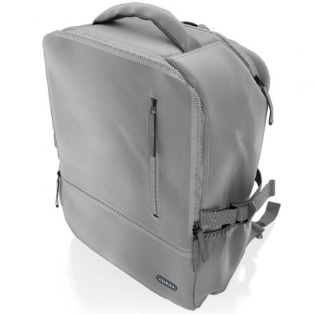 Mochila Aisens ASBG-BP087-GR para Portátiles hasta 15.6"/ Impermeable/ Gris