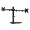 Soporte de Sobremesa para 2 Monitores Aisens DT32TSR-285/ Giratorio/ Inclinable/ hasta 10kg