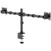 Soporte de Mesa para 2 Monitores Aisens DT35TSR-359/ Giratorio/ Inclinable/  hasta 20kg