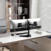 Soporte de Sobremesa para 2 Monitores Aisens DT35TSR-361/ hasta 20kg