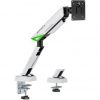 Soporte de Mesa Gaming con Contrapeso para Monitor Aisens DT49TSR-343/ Giratorio/ Inclinable/ hasta 16kg