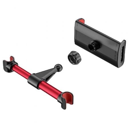 Soporte de Smartphone para Coche/Tablet Aisens MSC1P-105/ Negro y Rojo