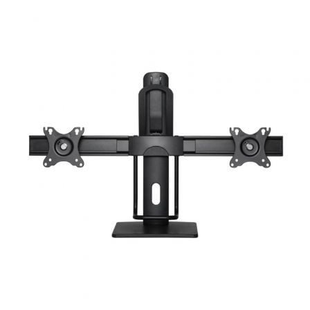 Soporte de Sobremesa con Contrapeso para 2 Monitores Aisens DT27TSR-065/ Giratorio/ Inclinable/ hasta 6kg