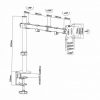 Soporte de Mesa para Monitor Aisens DT32TSR-039/ hasta 8kg