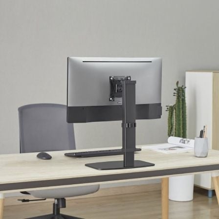 Soporte de Mesa para Monitor Aisens DT32TSR-115/ Giratorio/ Inclinable/ hasta 8kg