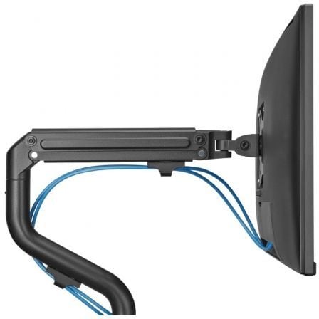 Soporte de Mesa para 2 Monitores Aisens DT32TSR-141/ Giratorio/ Inclinable/ hasta 8kg