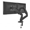 Soporte de Mesa con Contrapeso para 2 Monitores o TV Aisens DT32TSR-221/Giratorio/ Inclinable/ hasta 9kg