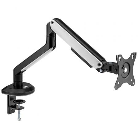 Soporte de Mesa Gaming con Contrapeso para Monitor Aisens DT32TSR-295/ Giratorio/ Inclinable/ hasta 9kg/ con Iluminación RGB