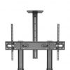 Soporte de Suelo Inclinable con Ruedas y Manivela Aisens FT100TE-123 para TV 60-100"/ hasta 100kg