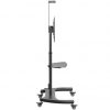 Soporte de Suelo Inclinable/ Giratorio con Ruedas y Manivela Aisens FT70TE-169 para TV 37-70"/ hasta 50kg