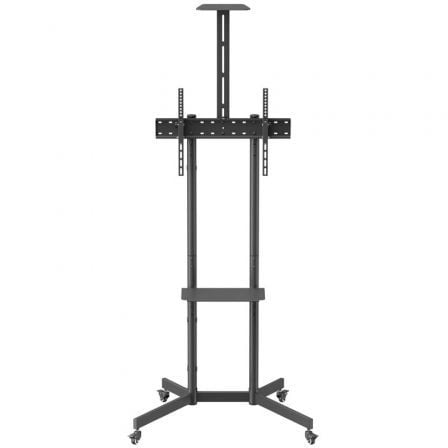Soporte de Suelo Inclinable con Ruedas/ Soporte de Cámara Aisens FT70TE-335 para TV 37"-70"/ hasta 45kg