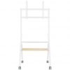 Soporte de Suelo con Ruedas Aisens FT86FE-331 para TV de 37-86"/ hasta 50kg
