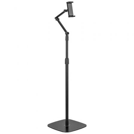 Soporte de Suelo Giratorio/ Inclinable/ Nivelable/ Rotable Aisens MSF3P-301 para Tablet 4.7-12.9"