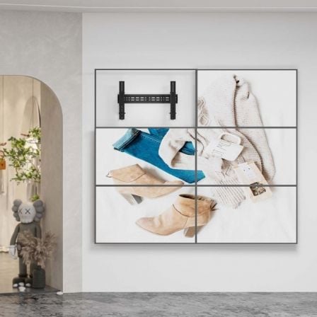 Soporte de Pared para Videowall Nivelable Aisens VW70LPO-255 para TV de 37-70"/ hasta 70kg