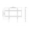 Soporte de Pared Fijo Aisens WT100F-067 para TV de 60-100"/ hasta 130kg