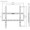 Soporte de Pared Aisens WT75F-389 para Monitores y TV de 32-75"/ hasta 45kg