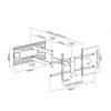 Soporte de Pared Giratorio/ Inclinable/ Nivelable Aisens WT80TSLE-161 para TV de 43-80"/ hasta 50kg