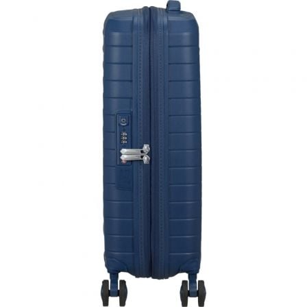 Maleta de Cabina American Tourister FastForward Spinner Expansible 55cm/ 55x40x23cm/ 4 Ruedas/ Azul Marino