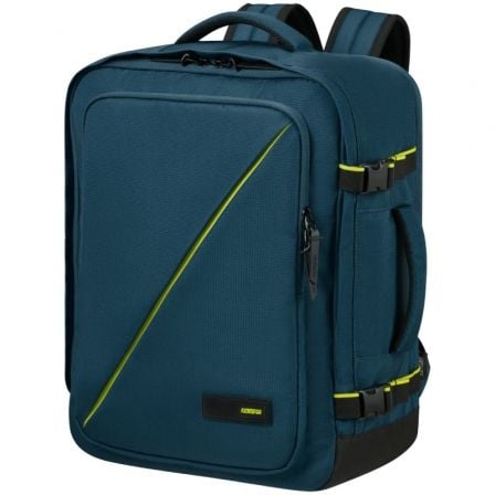 Mochila American Tourister Take2cabin M para Portátiles hasta 15.6"/ 38.2L/ Azul