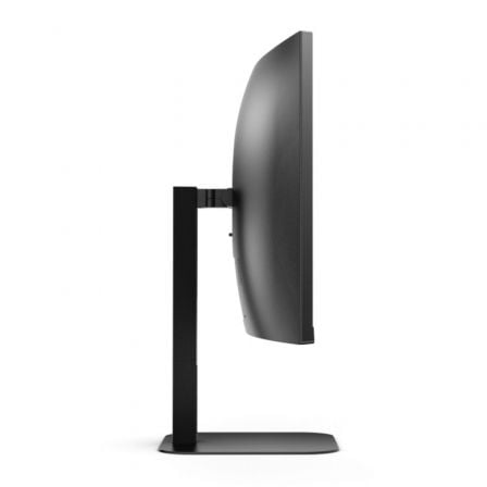 Monitor Profesional Curvo Ultrapanorámico AOC CU34V5CW/BK 34"/ UWQHD/ Webcam/ Multimedia/ Regulable en altura/ Negro