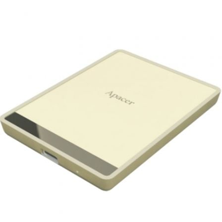 Disco Externo SSD Apacer AS724 512GB/ USB Tipo-C 3.2 Gen 2/ Crema