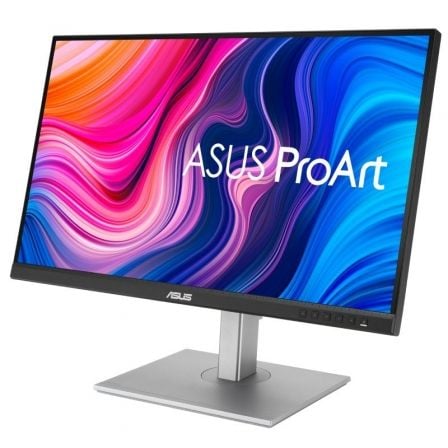 Monitor Profesional Asus ProArt Display PA278CV 27"/ WQHD/ Multimedia/ Regulable en altura/ Negro y Plata