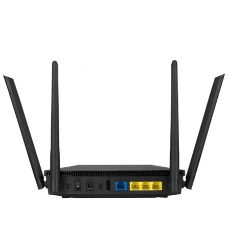 Router Inalámbrico Asus RT-AX53U/ WiFi 6/ 1800Mbps/ 2.4GHz 5GHz/ 4 Antenas/ WiFi 802.11ax/ac/n/a/ - n/b/g