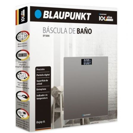 Báscula de Baño Blaupunkt BP5006/ Gris