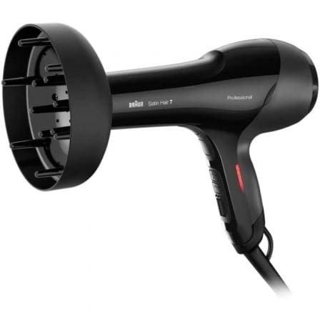 Secador Braun Satin Hair 7 Professional SensoDryer HD785/ 2000W/ Iónico/ Negro