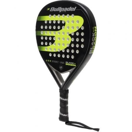 Pala de Pádel Bullpadel Black Dragon 4.0/ Negro y Verde