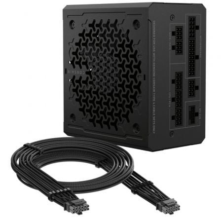 Fuente de Alimentación Corsair RM1000E/ 1000W/ Ventilador 12cm/ 80 Plus Gold/ Cybenetics Gold