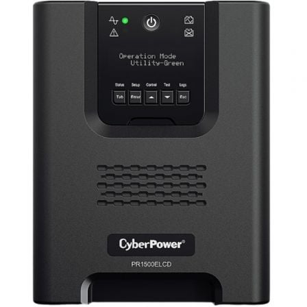 SAI Línea Interactiva Cyberpower PR1500ELCD/ 1500VA-1350W/ 8 Salidas/ Formato Torre
