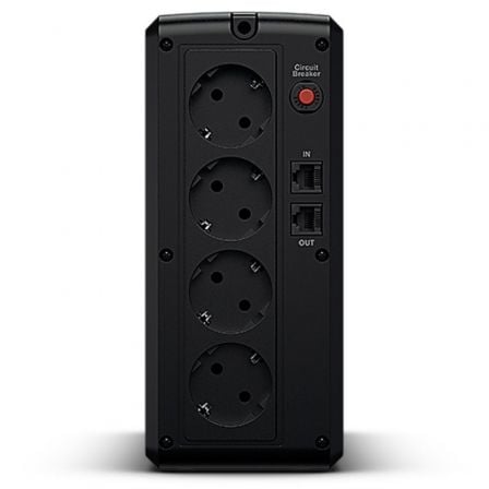 SAI Línea Interactiva Cyberpower UT1050EG/ 1050VA-630W/ 4 Salidas/ Formato Torre
