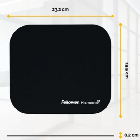 Alfombrilla Fellowes Estándar 5933907/ 20 x 232 x 199mm
