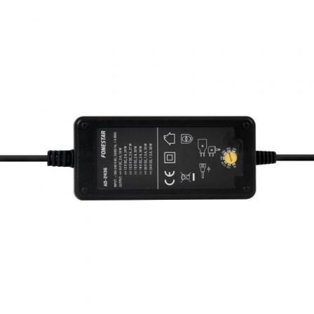 Cargador de Portátil Fonestar AD-2436/ 36W/ Manual/ 7 Conectores/ Voltaje 100-240V