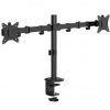 Soporte de Mesa para 2 Monitores Fonestar SMM-112BA/ hasta 9kg
