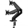 Soporte de Mesa para 2 Monitores Fonestar SMM-112PR/ hasta 9kg