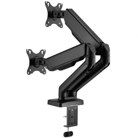 Soporte de Mesa para 2 Monitores Fonestar SMM-112PR/ hasta 9kg