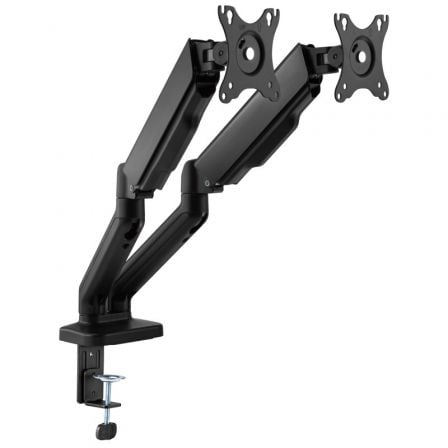 Soporte de Mesa para 2 Monitores Fonestar SMM-112PR/ hasta 9kg