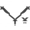 Soporte de Mesa para 2 Monitores Fonestar SMM-112PR/ hasta 9kg