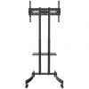 Soporte de Suelo Inclinable Fonestar STS-4664N para TV de 37-70"/ hasta 40kg